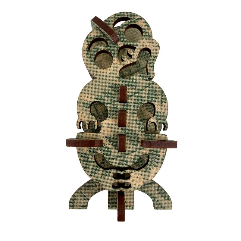 Abstract Designs Tiki A6 - Fern Green image number 0